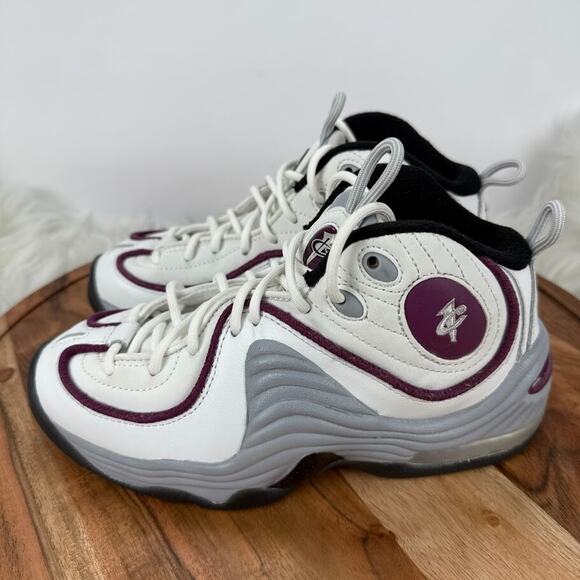 NEW Nike Air Max Penny 2 II "Rosewood" Women's SZ 5.5 Summit‎ White DV1163-100 - Picture 4 of 11